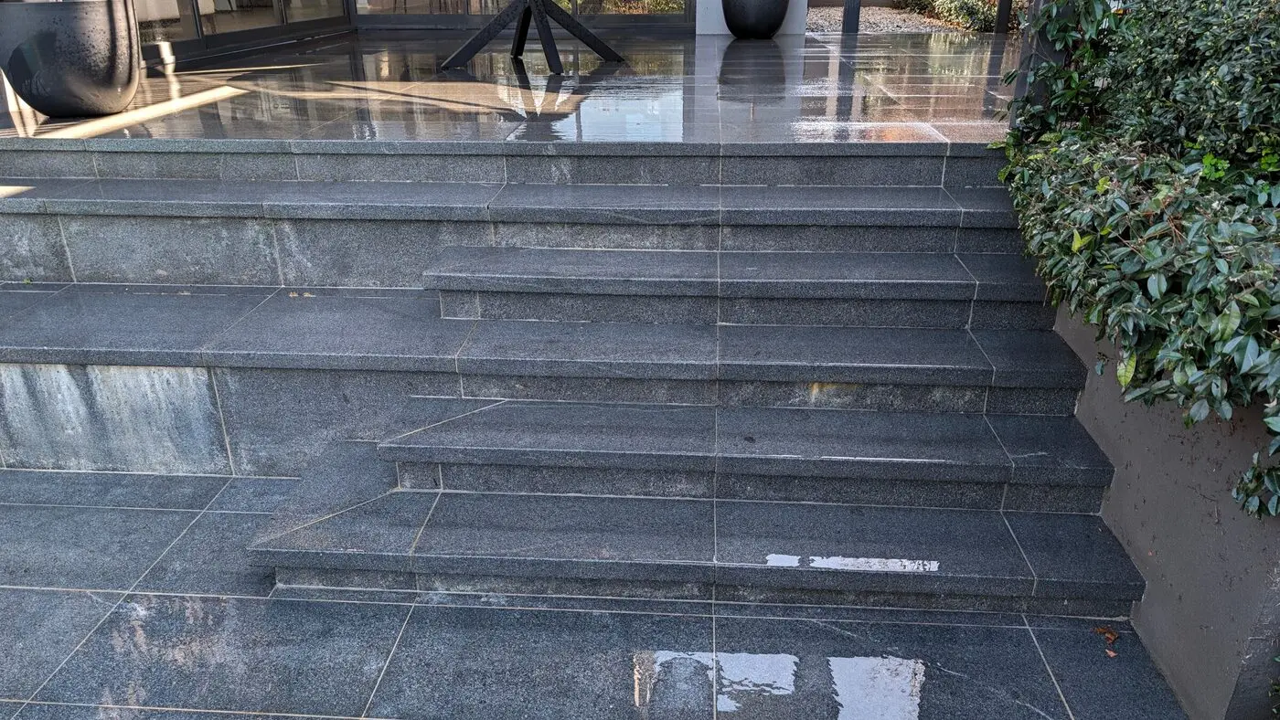 Concrete path after cleaning in Melbourne south-east