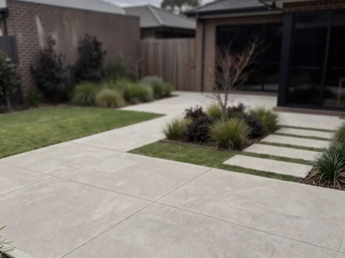 Granite steps after cleaning in Melbourne south-east
