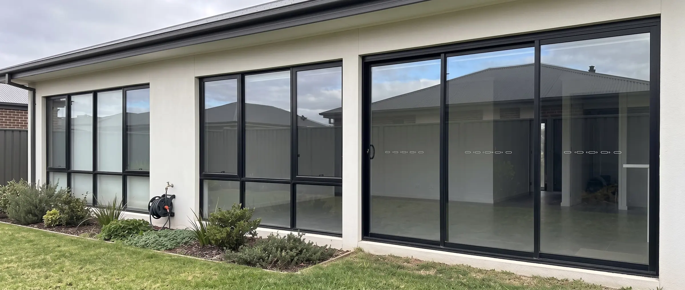 Exterior window and glass balustrade cleaning in Melbourne